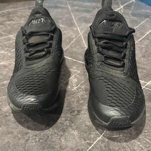 Nike Air Max 270 Men's Black Athletic Shoes
